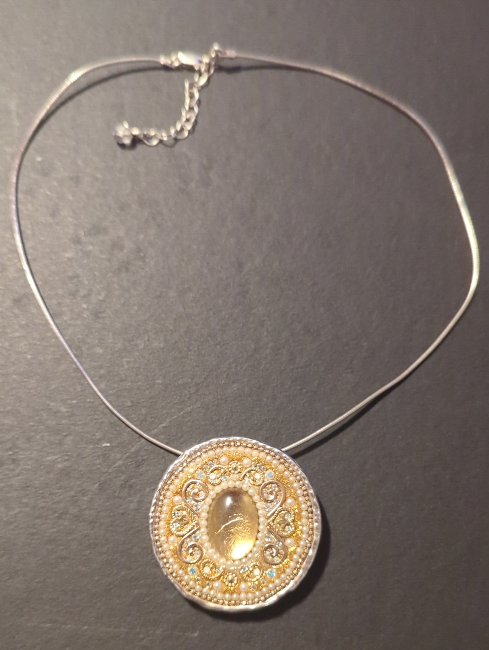 Vintage Orit Schatzman 925 Necklace
